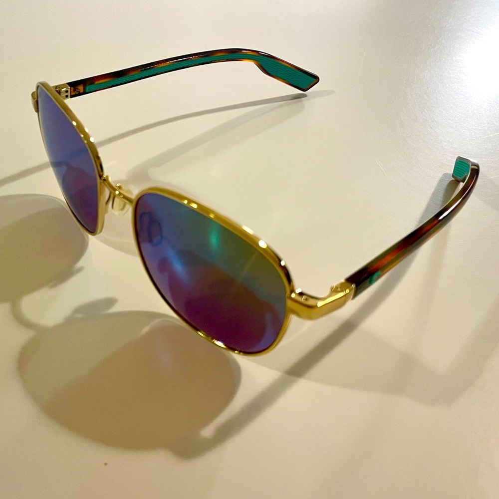 Costa Egret - gold tortoise